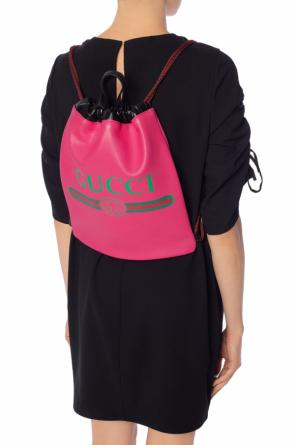 Backpack with logo print, zdjęcie 2 Backpack with logo print od Gucci